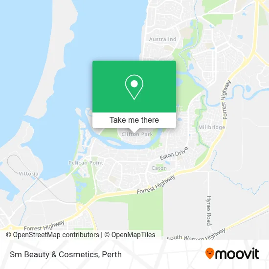 Mapa Sm Beauty & Cosmetics