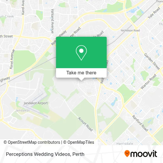 Perceptions Wedding Videos map