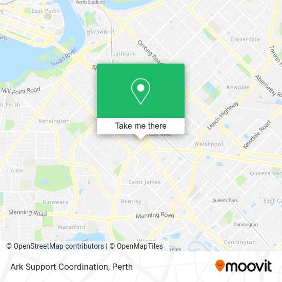 Mapa Ark Support Coordination