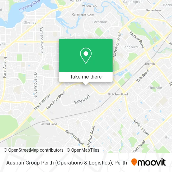 Auspan Group Perth (Operations & Logistics) map
