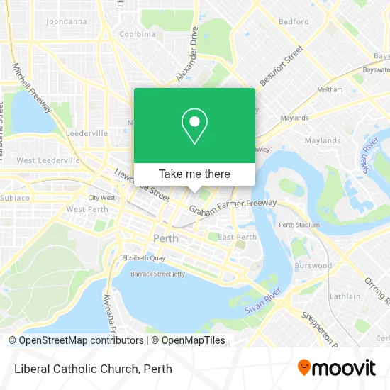 Mapa Liberal Catholic Church