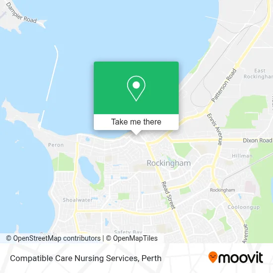 Mapa Compatible Care Nursing Services