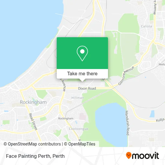 Mapa Face Painting Perth