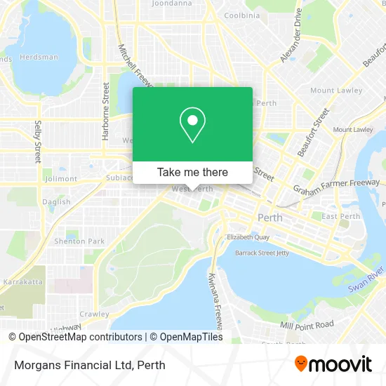 Mapa Morgans Financial Ltd