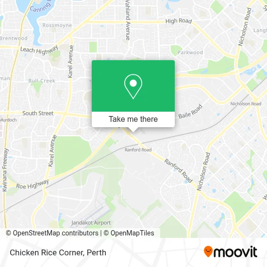Mapa Chicken Rice Corner