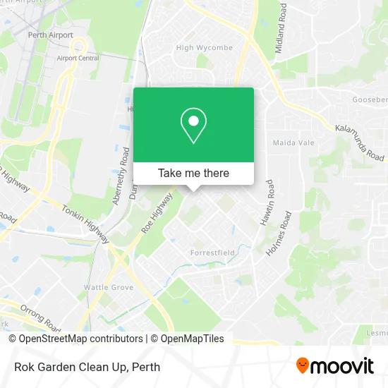 Mapa Rok Garden Clean Up