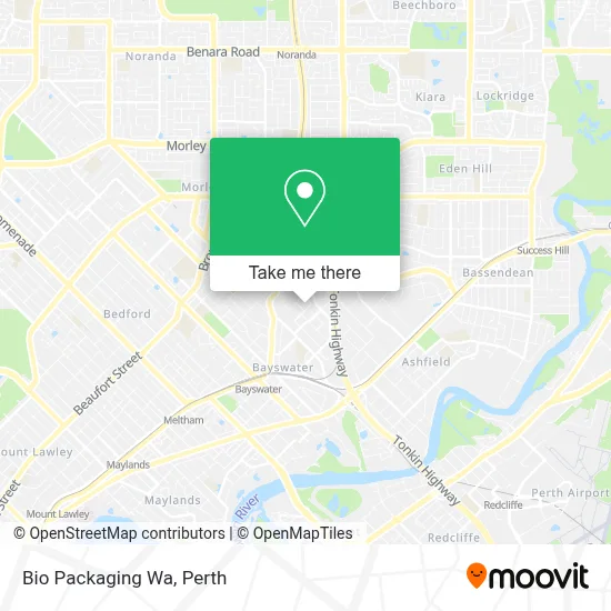 Bio Packaging Wa map