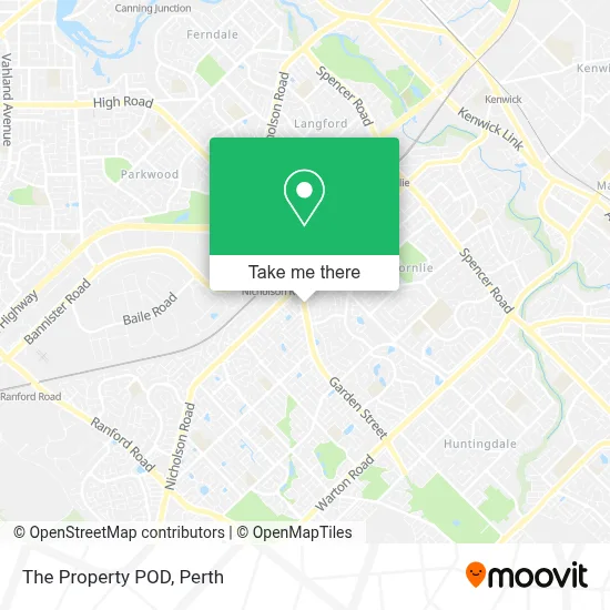 Mapa The Property POD
