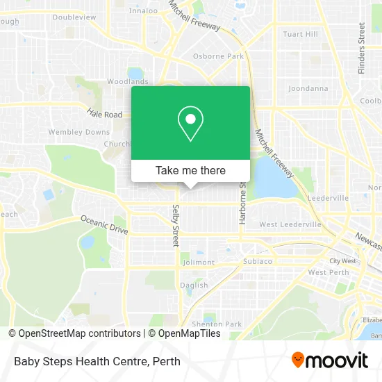 Mapa Baby Steps Health Centre