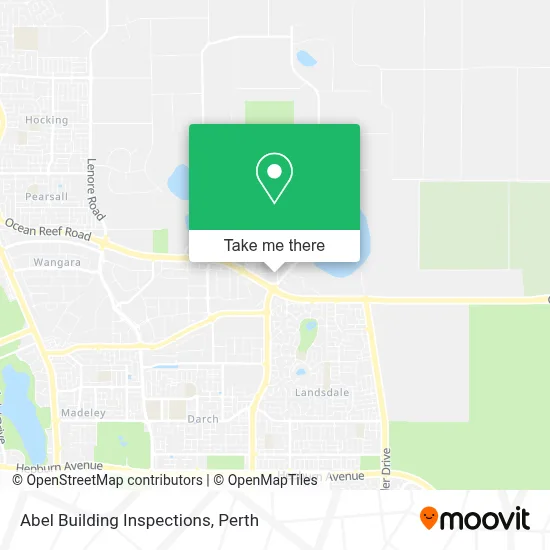 Mapa Abel Building Inspections