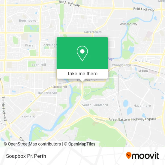 Mapa Soapbox Pr