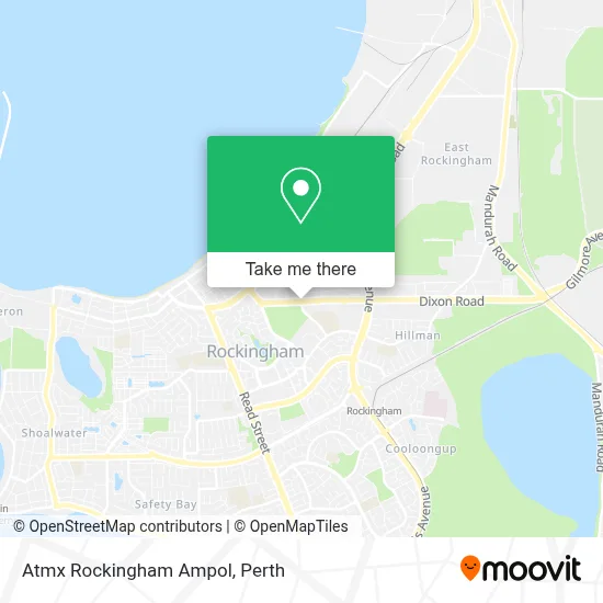 Mapa Atmx Rockingham Ampol