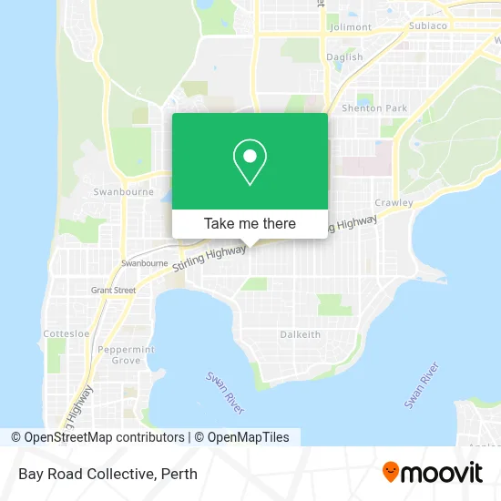 Mapa Bay Road Collective