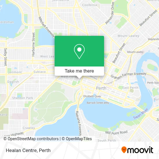 Mapa Healan Centre