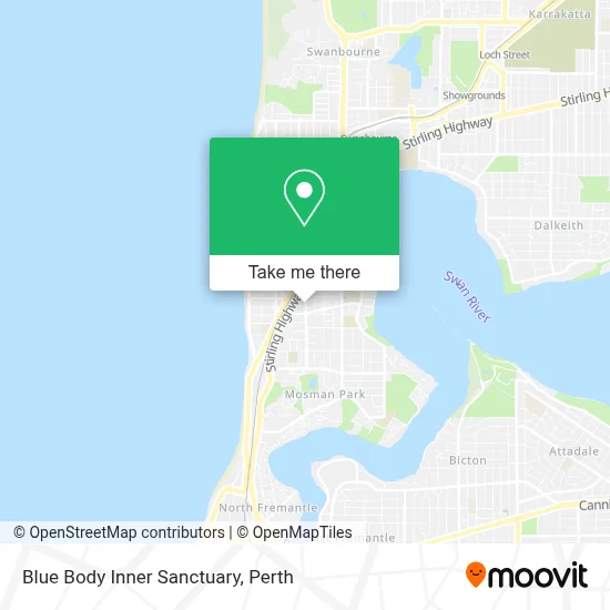 Blue Body Inner Sanctuary map