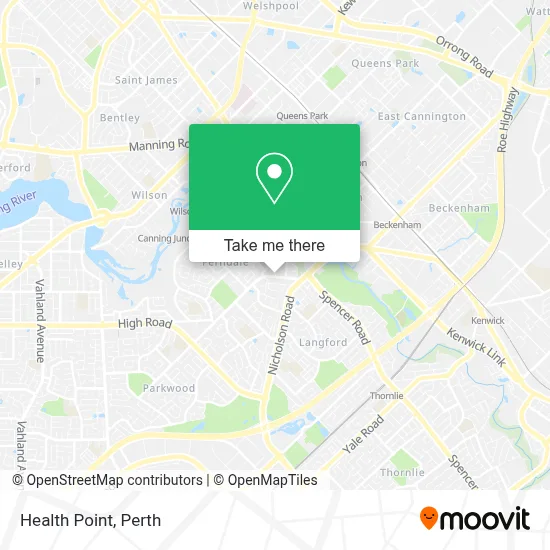 Mapa Health Point