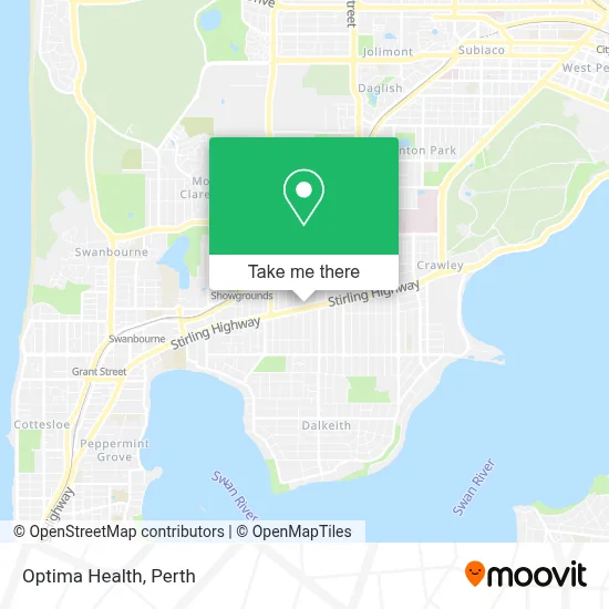 Mapa Optima Health