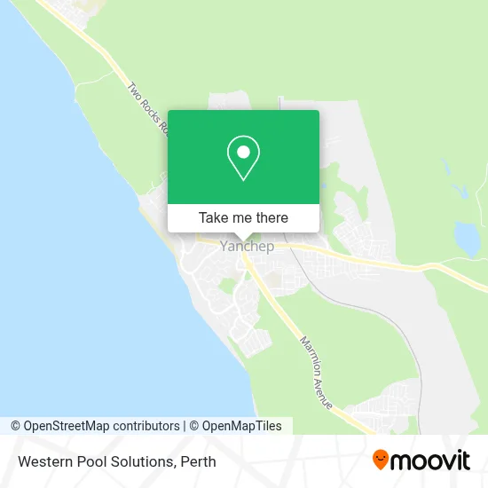 Mapa Western Pool Solutions