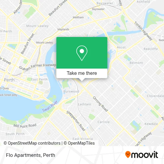 Mapa Flo Apartments