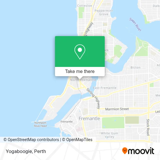 Mapa Yogaboogie