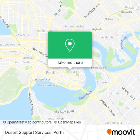 Mapa Desert Support Services