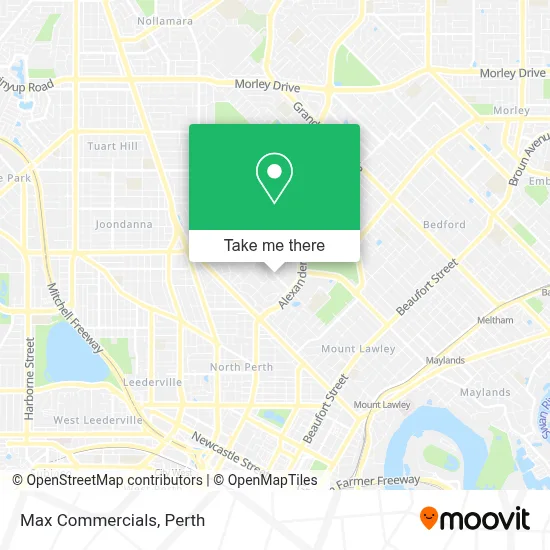 Mapa Max Commercials