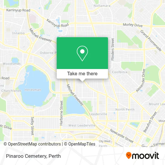 Mapa Pinaroo Cemetery