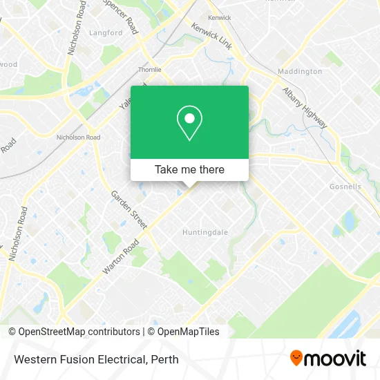 Mapa Western Fusion Electrical
