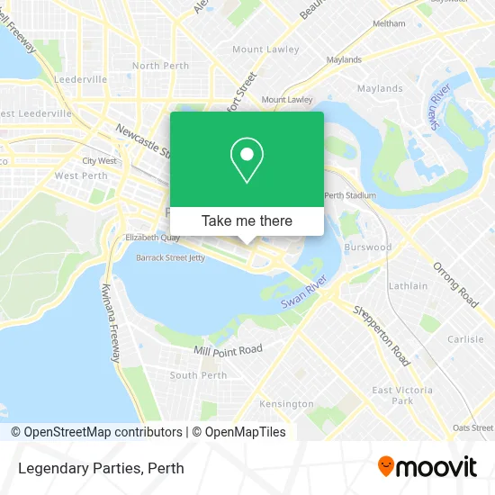 Mapa Legendary Parties