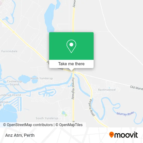 Mapa Anz Atm
