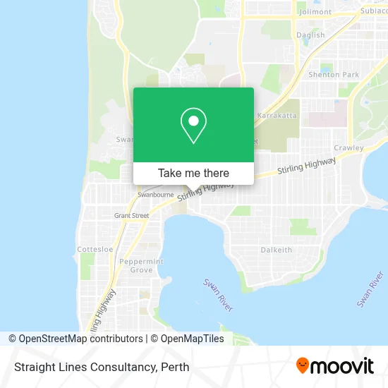 Mapa Straight Lines Consultancy