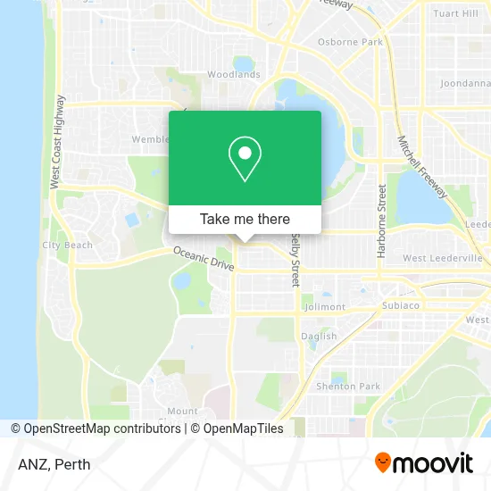 Mapa Anz