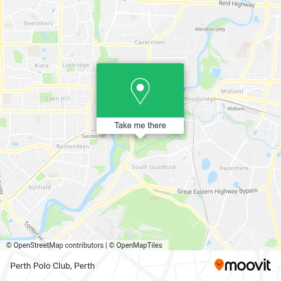 Mapa Perth Polo Club