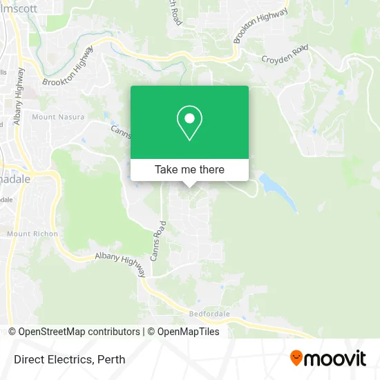 Mapa Direct Electrics