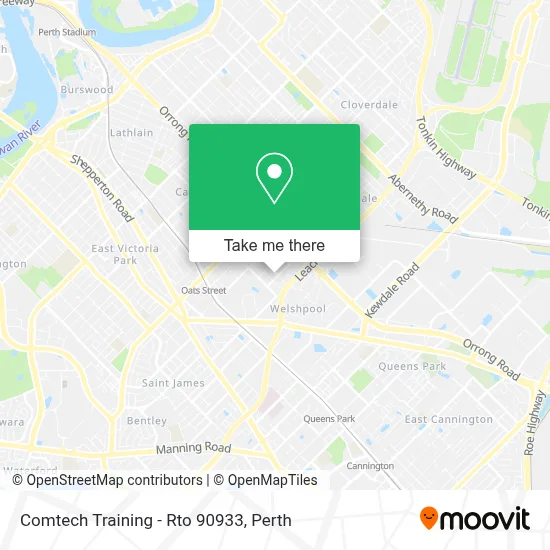 Mapa Comtech Training - Rto 90933