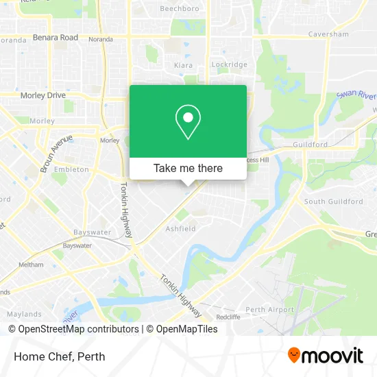 Mapa Home Chef