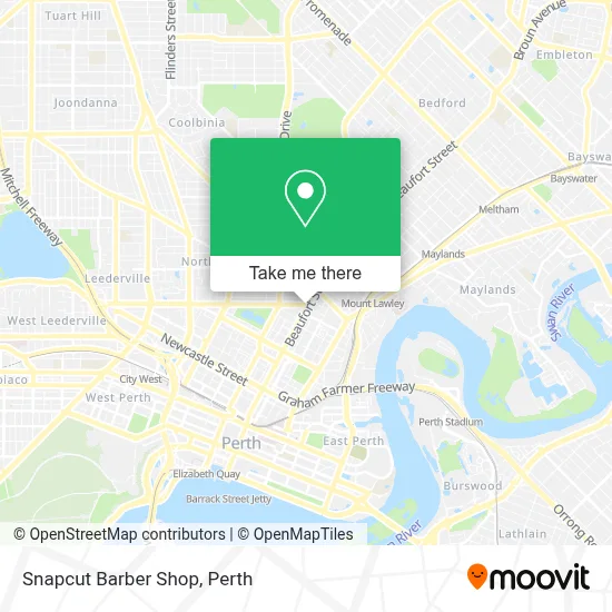 Mapa Snapcut Barber Shop