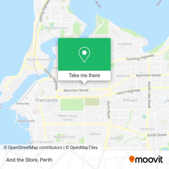 And the Store map