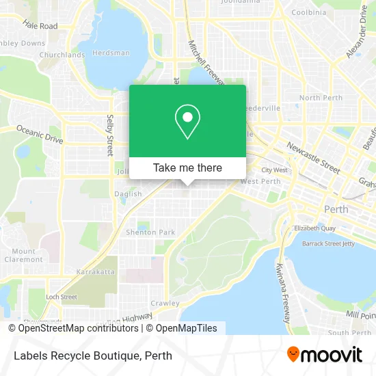 Mapa Labels Recycle Boutique