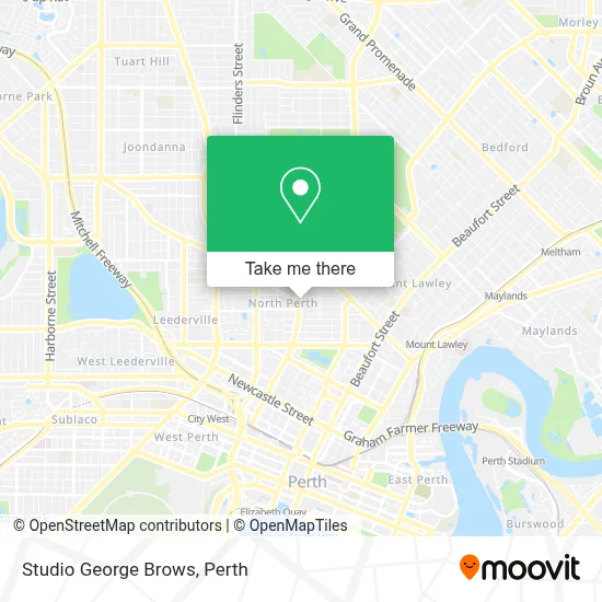 Mapa Studio George Brows