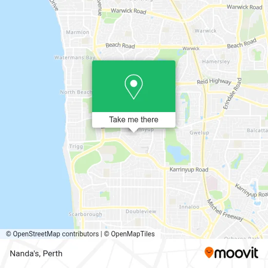 Mapa Nanda's