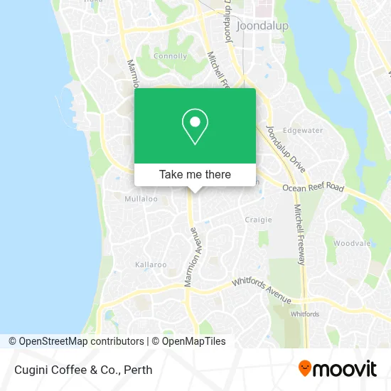 Mapa Cugini Coffee & Co.