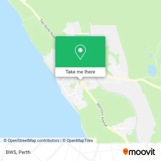 Mapa Bws