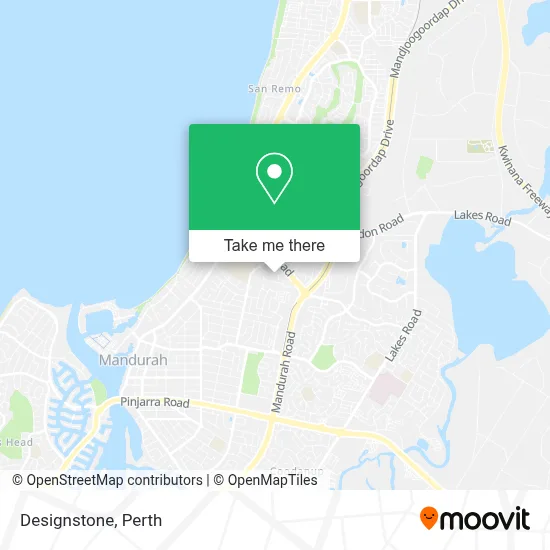 Designstone map