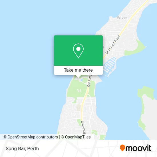 Mapa Sprig Bar
