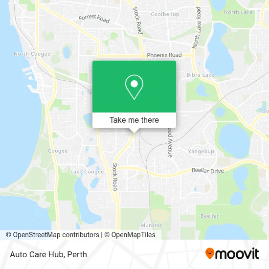 Mapa Auto Care Hub