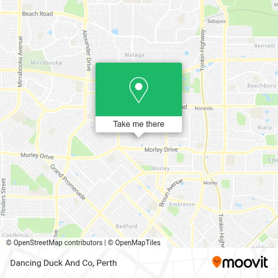 Mapa Dancing Duck And Co