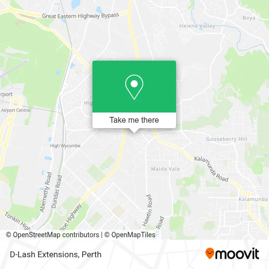 D-Lash Extensions map