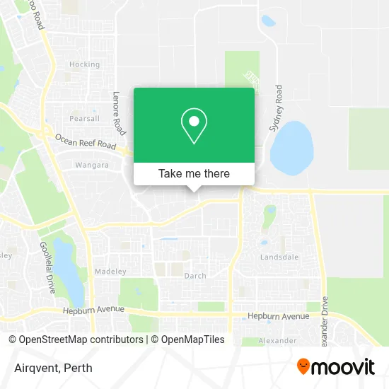 Mapa Airqvent