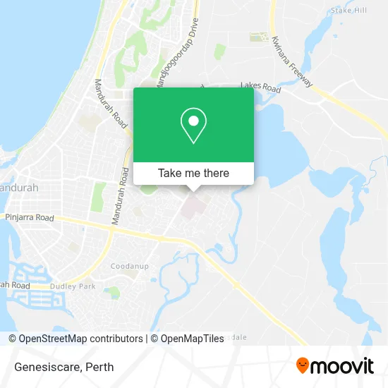 Mapa Genesiscare